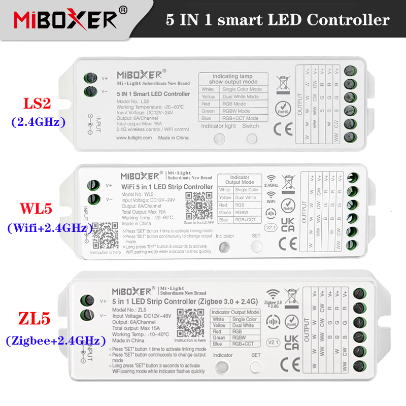 Alexa Compatible Bulb - Miboxer 5'i 1 arada LED Kontrol