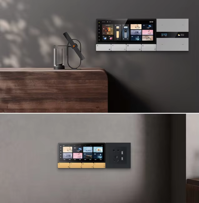 Smart Home Controller - F5 Tuya UK Dokunmatik Ekranlı Müzik