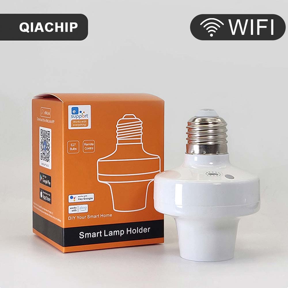 Voice Control Light Bulb - EWelink E27 Lamba Tutucu Uzaktan WiFi
