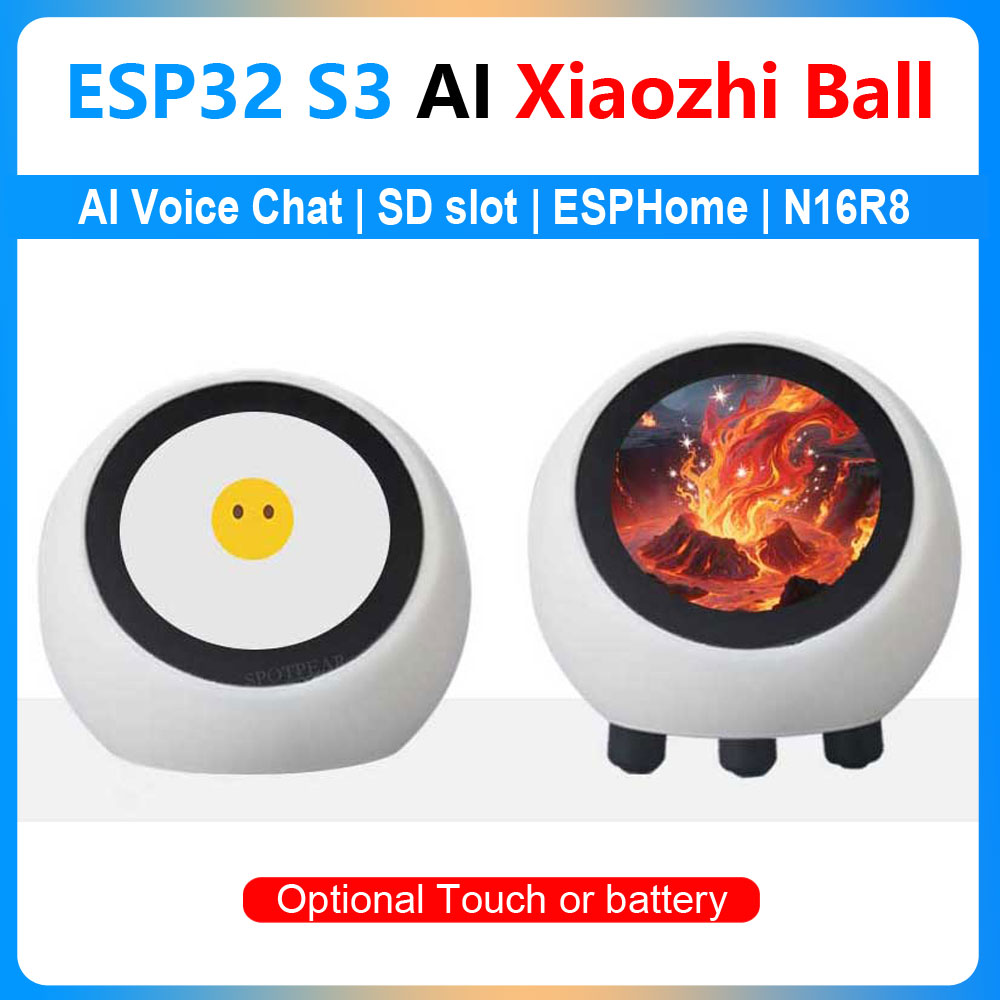 Smart Home Robot - ESP32 S3 1.28 inç N16R8 Geliştirme