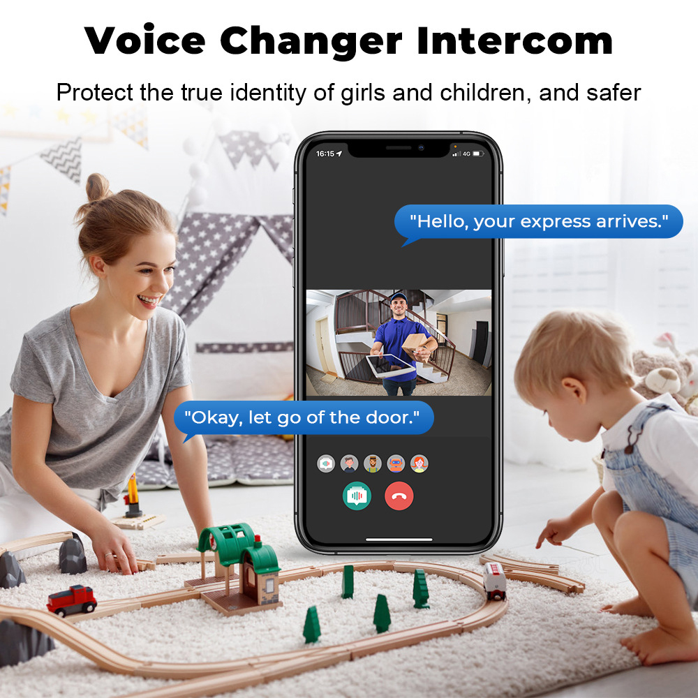 Tuya WiFi Video Kapı Zili Kabl - Smart Home Video Doorbell Enhanced Security With Smart Doorbell incelemesi ve fiyatı
