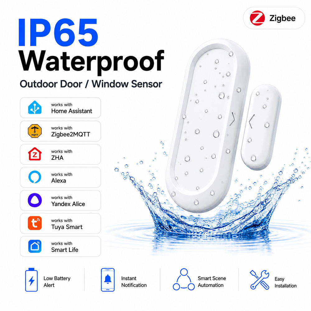 Kapı Pencere Sensörü Zigbee 3. - Smart Home Website incelemesi ve fiyatı
