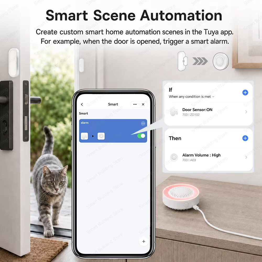 Kapı Pencere Sensörü Zigbee 3. - Smart Home Website incelemesi ve fiyatı