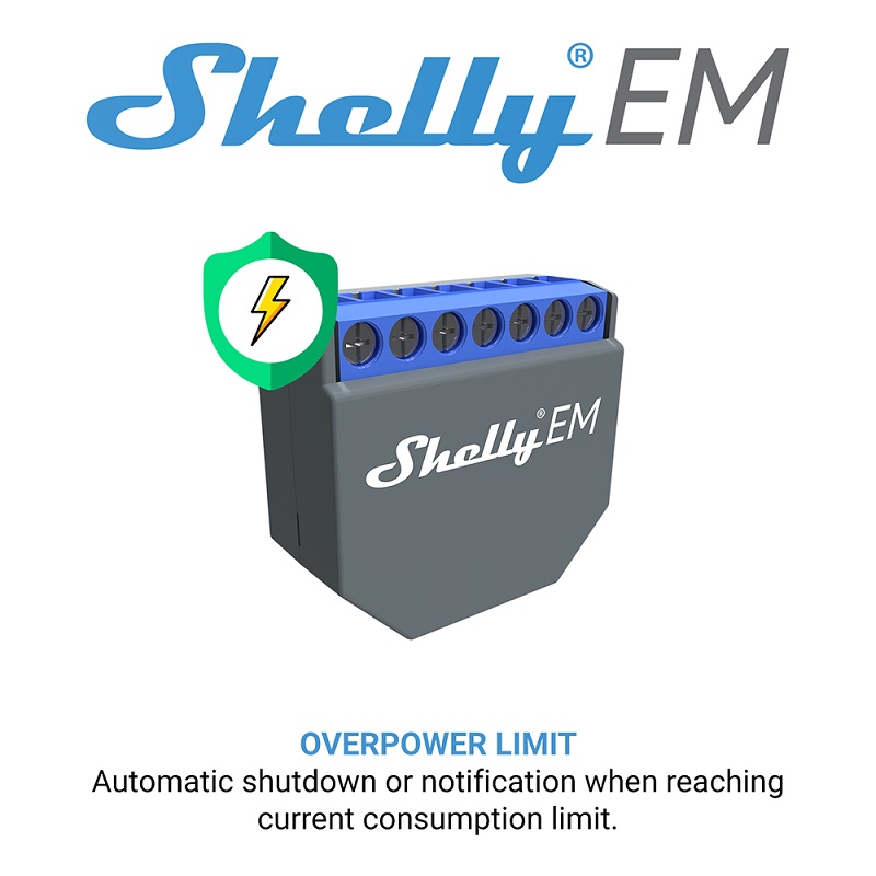 SHELLY EM Wifi Akıllı Yaşam Ko - Smart Home Controller incelemesi ve fiyatı