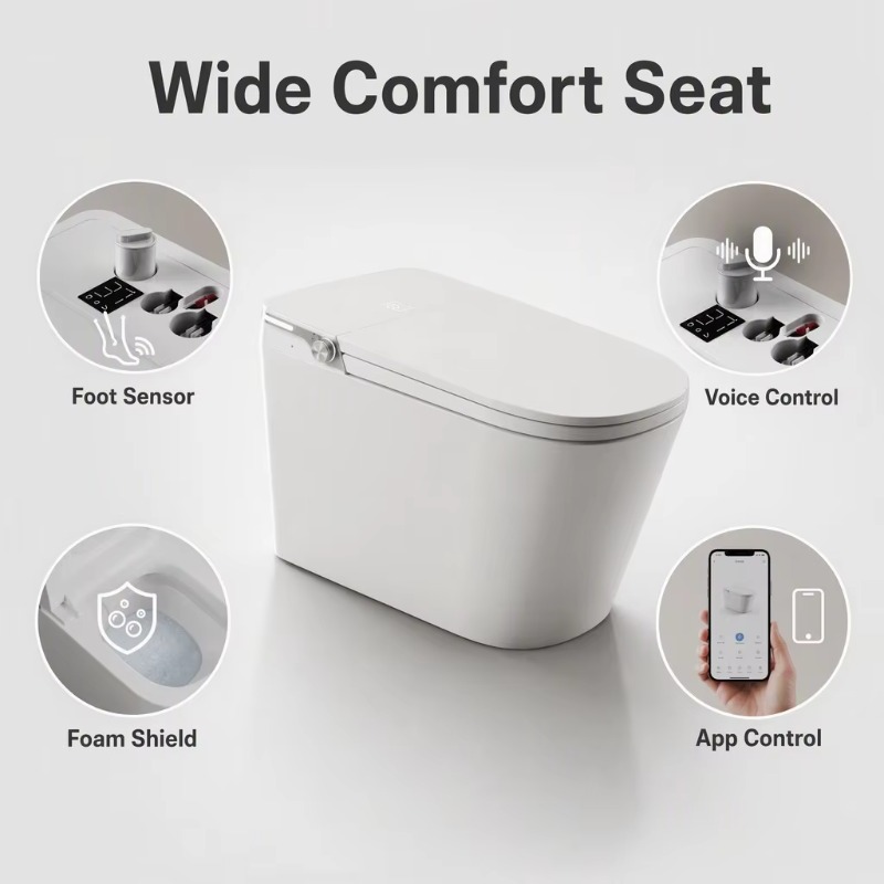 Beyaz Akıllı Klozet Kare Kase  - Smart Home Controller incelemesi ve fiyatı