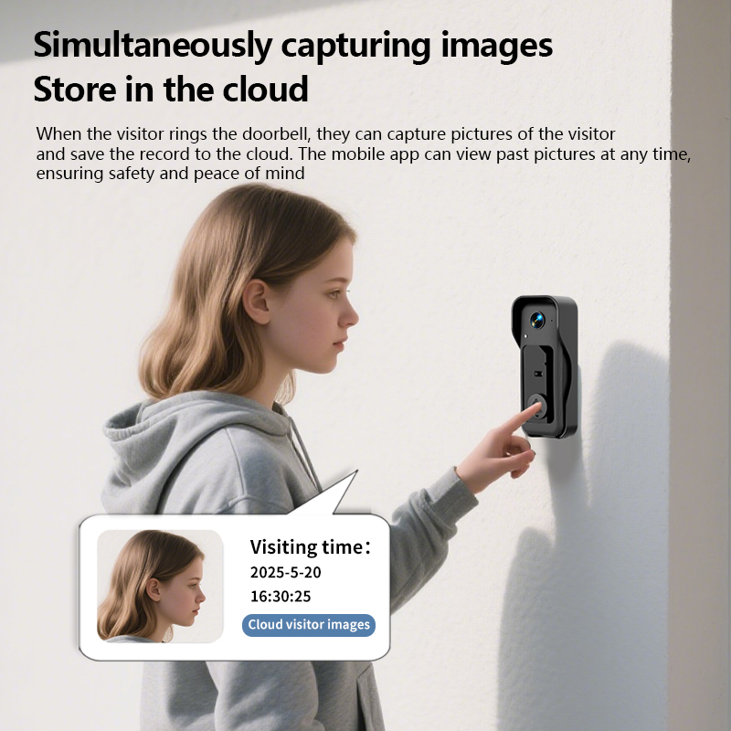 Akıllı Görüntülü Kapı Zili Kam - Smart Home Video Doorbell Enhanced Security With Smart Doorbell incelemesi ve fiyatı