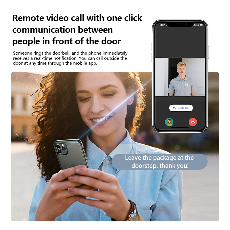 Akıllı Görüntülü Kapı Zili Kam - Smart Home Video Doorbell Enhanced Security With Smart Doorbell incelemesi ve fiyatı