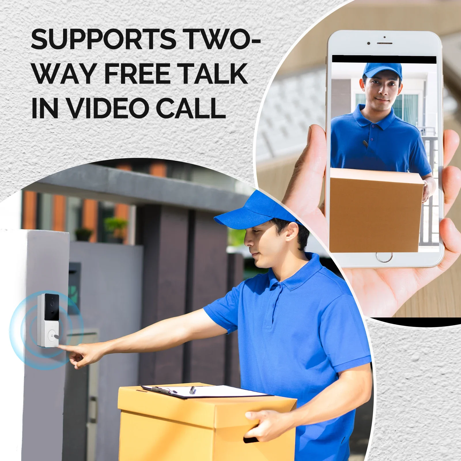 MOES Tuya Akıllı WiFi Görüntül - Smart Home Video Doorbell Enhanced Security With Smart Doorbell incelemesi ve fiyatı