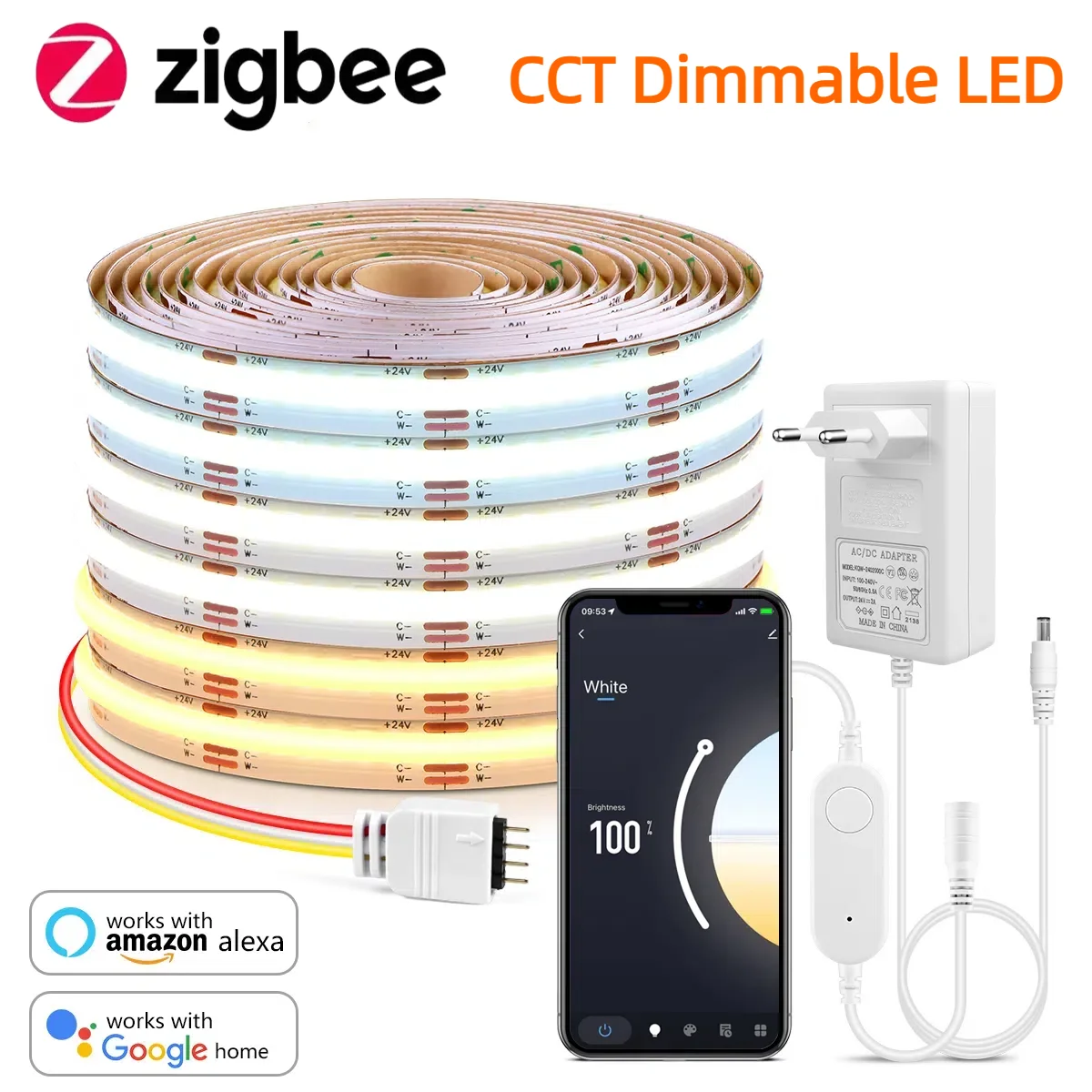Zigbee 3.0 CCT 2700K-6500K Kıs - Alexa Compatible Bulb incelemesi ve fiyatı