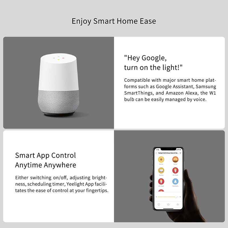 Yeelight GU10 W1 WiFi Akıllı L - Voice Control Light Bulb incelemesi ve fiyatı