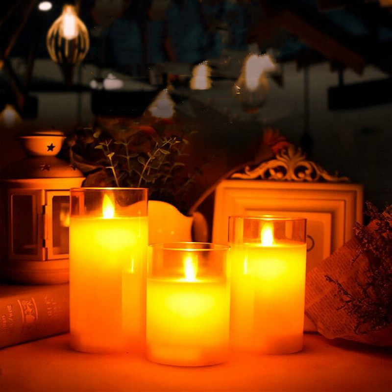 USB Şarjlı LED Alevsiz Mum Set - Voice Control Light Bulb incelemesi ve fiyatı