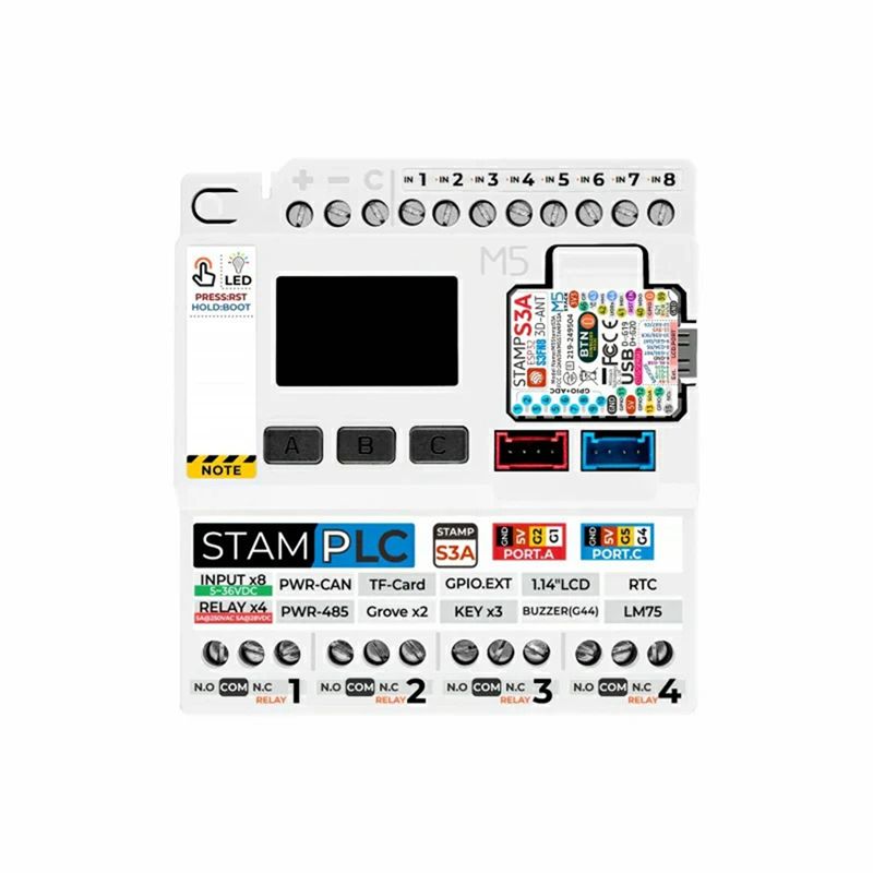 M5stamp PLC Kontrol Cihazı End - Smart Home With Plc incelemesi ve fiyatı
