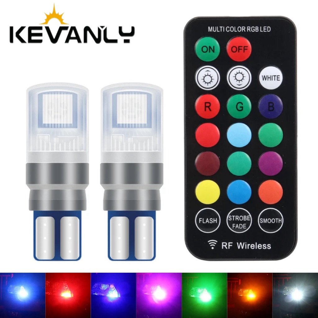 2 adet RGB T10 Remote Led ile  - Voice Control Light Bulb incelemesi ve fiyatı